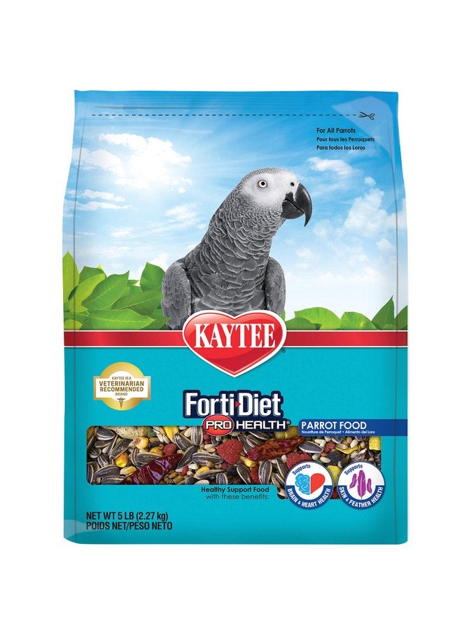 Kaytee Forti-Diet Pro Health Feather Health Parrot Food 5lb - Image 1