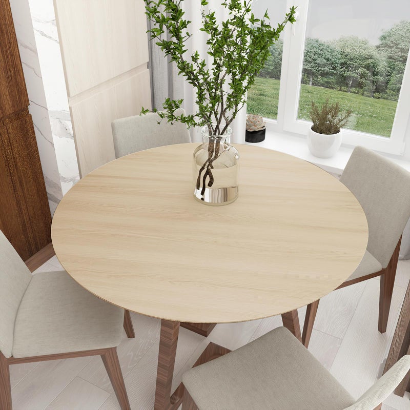 Boobest 15.7"x196" Beige Wood Contact Paper Wood Grain Peel and Stick Wallpaper Removable Self Adhesive Wood Look Vinyl Wallpaper for Bedroom Kitchen Walls Decorative Contact Paper Wood Desk Covering - Image 4
