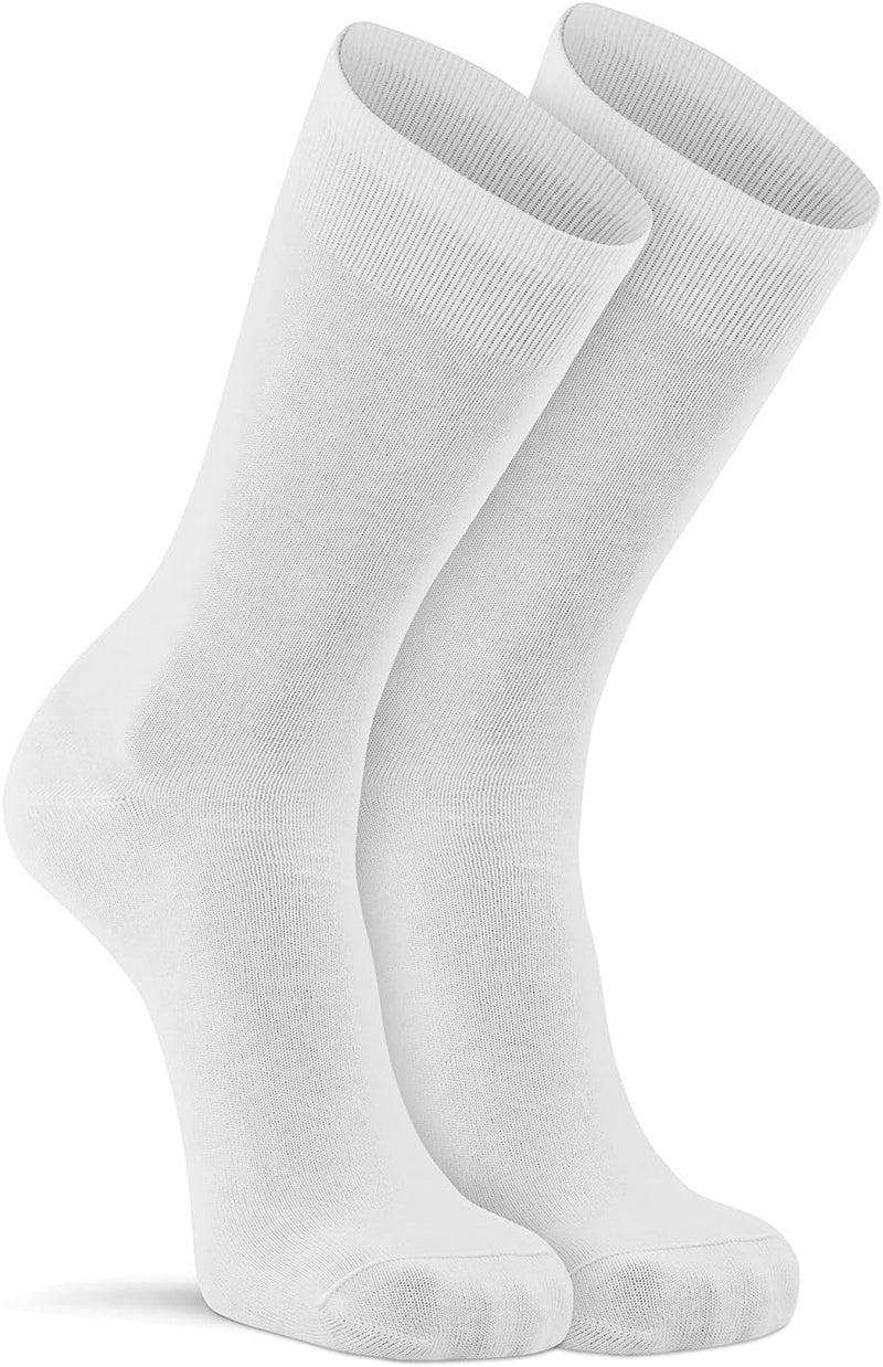 Fox River Men's Dry Therm-a-Wick Ultra-Lightweight Liner Crew Socks - White - Image 1