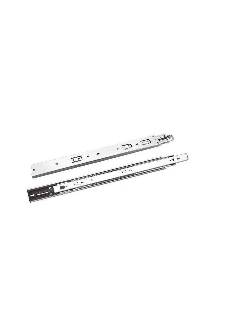 milano Milano HD Ball Bearing Drawer Slide Railing 20" Zink Plated