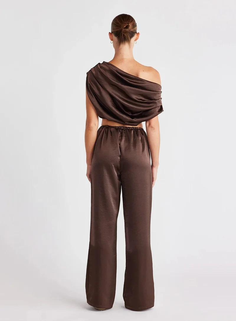 SNDYS Dove Drape Crop Top 2.0