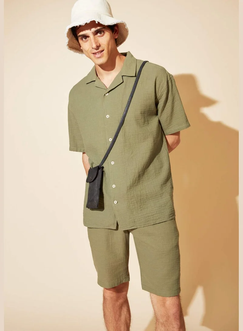 DeFacto Relax Fit Short Sleeve Shirt