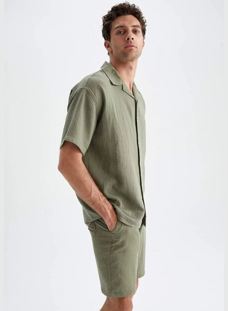 DeFacto Relax Fit Short Sleeve Shirt