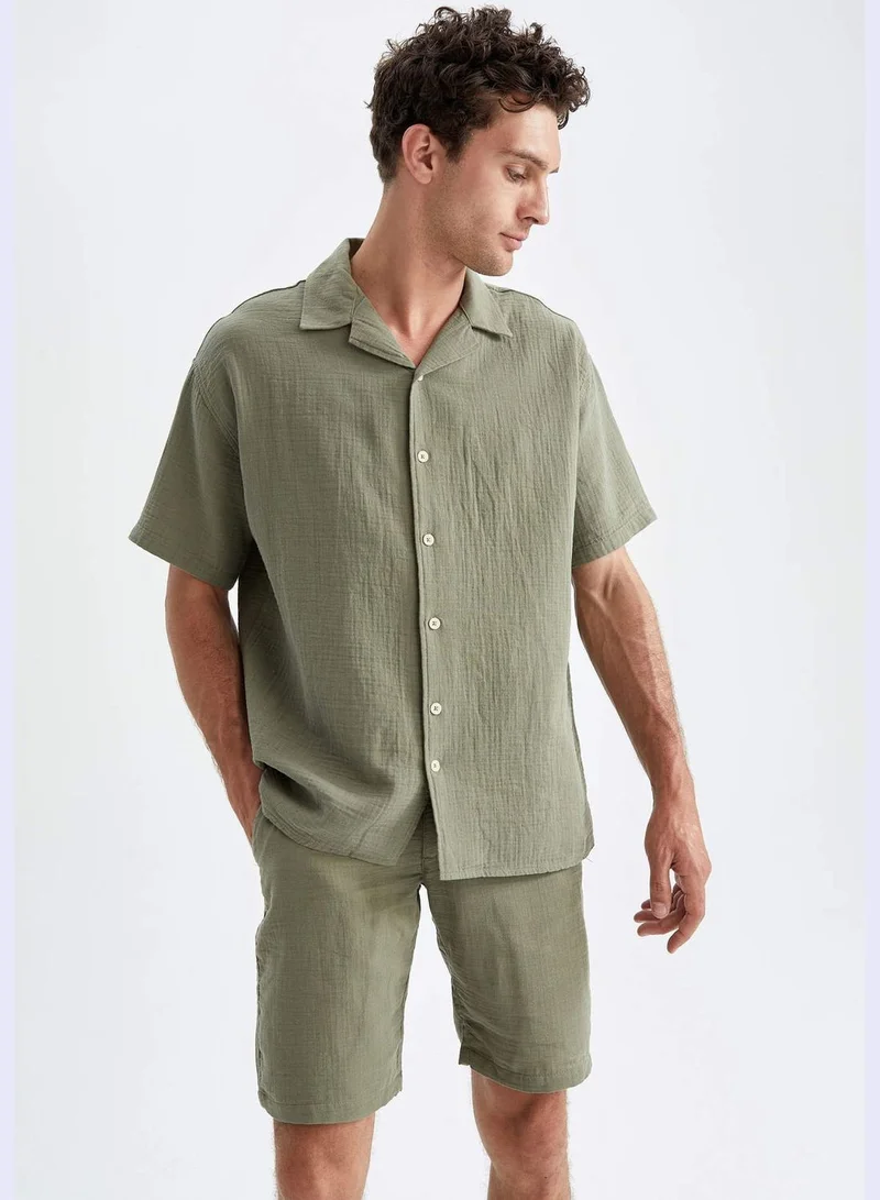 DeFacto Relax Fit Short Sleeve Shirt