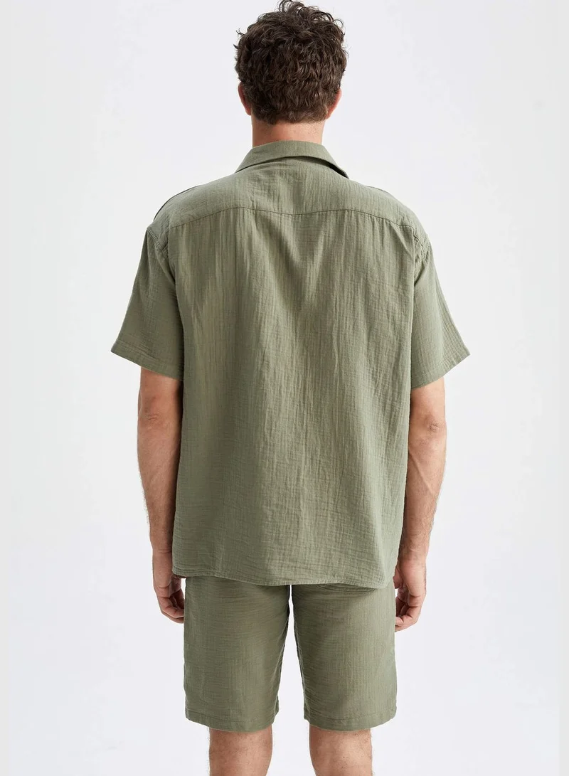 DeFacto Relax Fit Short Sleeve Shirt