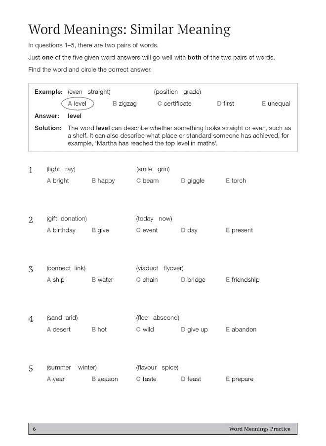 null - 11+ Verbal Reasoning Practice and Test for the GL - Image 1