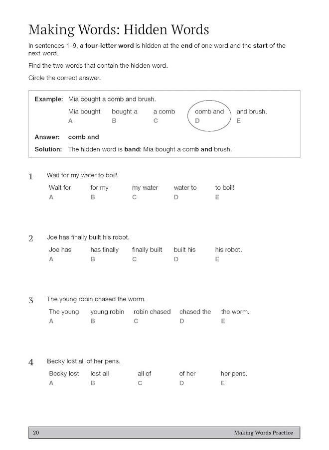 null - 11+ Verbal Reasoning Practice and Test for the GL - Image 1