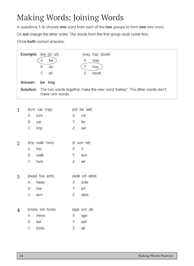 null - 11+ Verbal Reasoning Practice and Test for the GL - Image 1