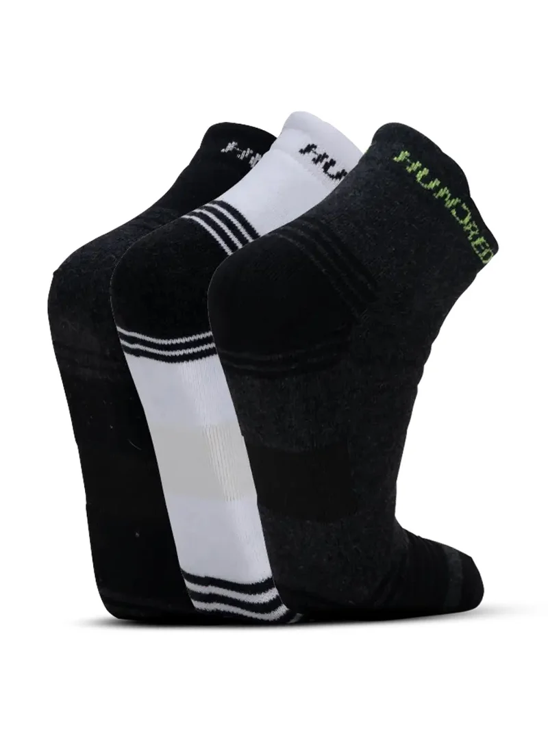 HUNDRED 3 In 1 Assorted Pack Socks (Hbas-3M056-T)