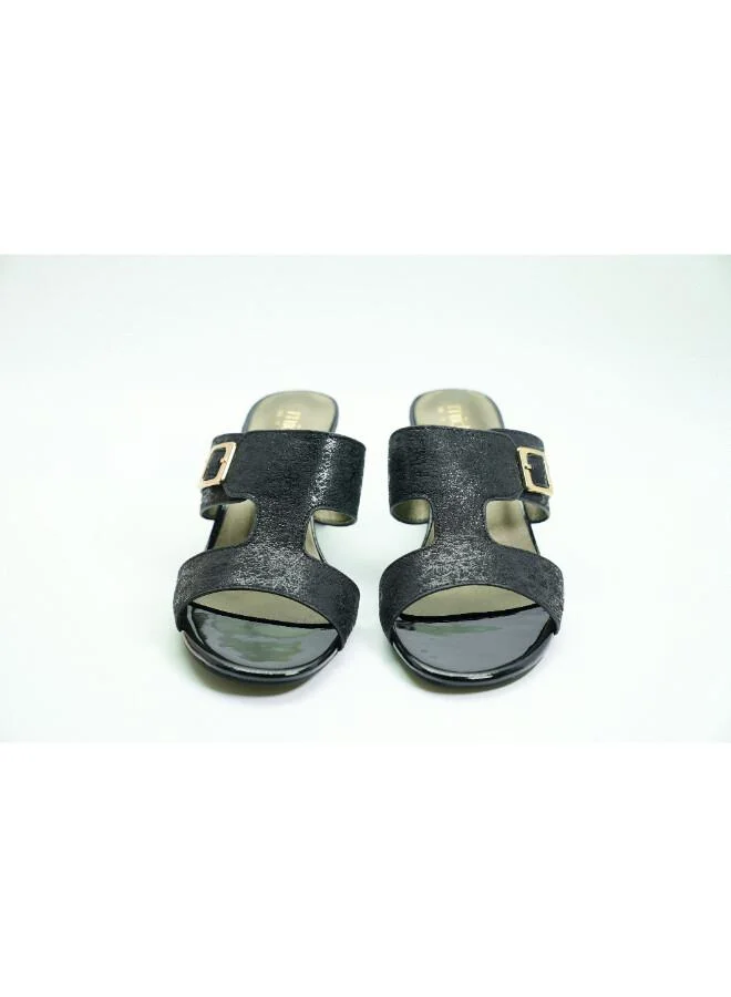 Michelle Morgan Black 092-3044 Michelle Morgan Elegant Styish Heeled Sandals 513RJ19F Black for Women | Best Price UAE