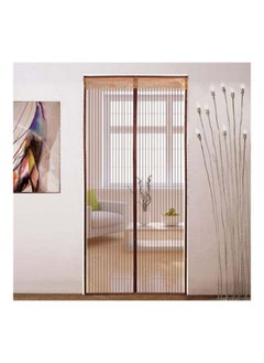 Loquat Anti-Mosquito Door Net Brown 210x90centimeter  - Image 3