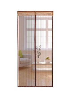 Loquat Anti-Mosquito Door Net Brown 210x90centimeter  - Image 1