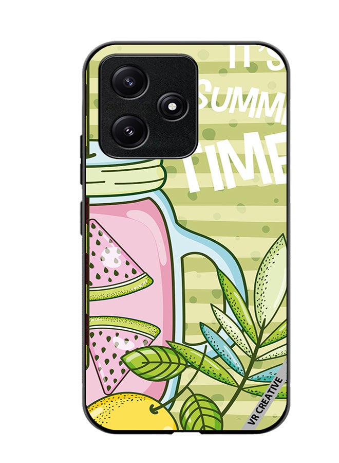 VR CREATIVE Protective Case Cover For Xiaomi Poco M6 Pro 5G Refreshing Juice Design Multicolour - Image 1