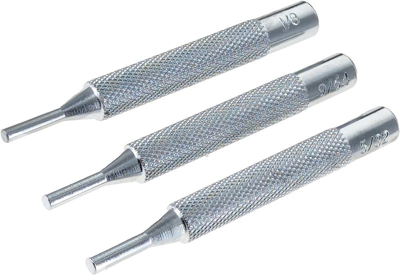 SE 24Piece Tool Kit with Dual Head Hammer Interchangeable Bits and Assorted Punches in Hard Case  Versatile Set for Detailed Work - Image 5