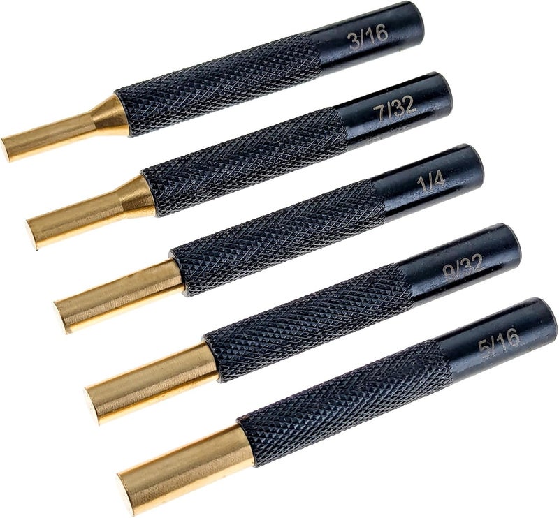 SE 24Piece Tool Kit with Dual Head Hammer Interchangeable Bits and Assorted Punches in Hard Case  Versatile Set for Detailed Work - Image 4