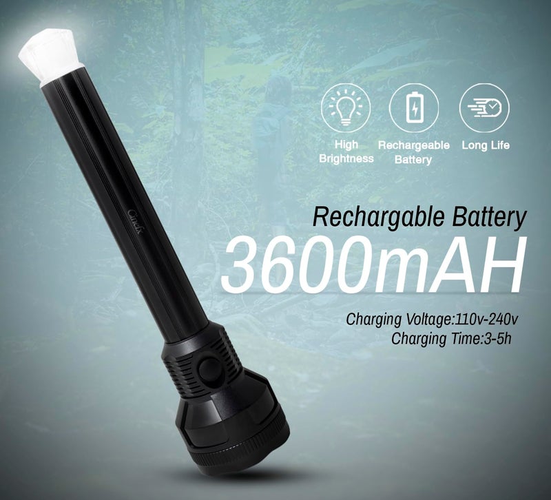 CINEFX CINEFX Metal Body LED Search Torch Light LongRange Home Emergency Light  - Image 3