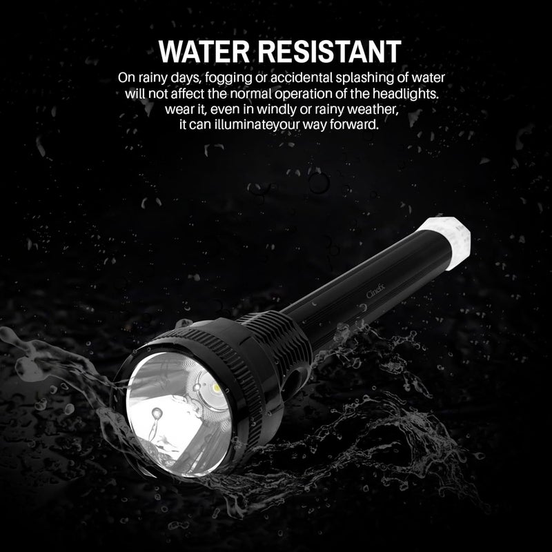 CINEFX CINEFX Metal Body LED Search Torch Light LongRange Home Emergency Light  - Image 2