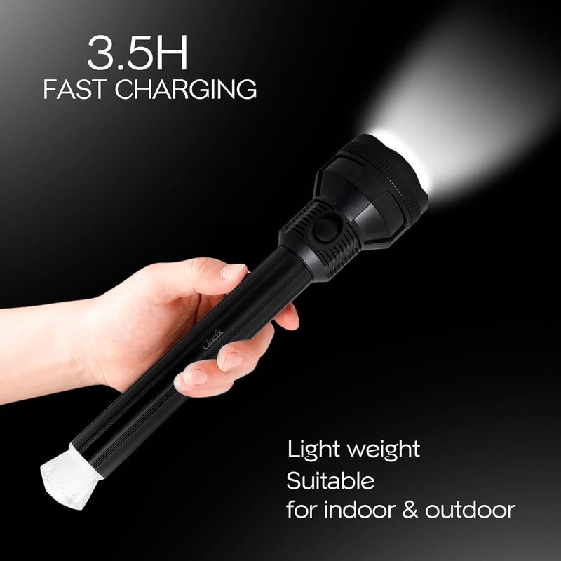CINEFX CINEFX Metal Body LED Search Torch Light LongRange Home Emergency Light  - Image 4