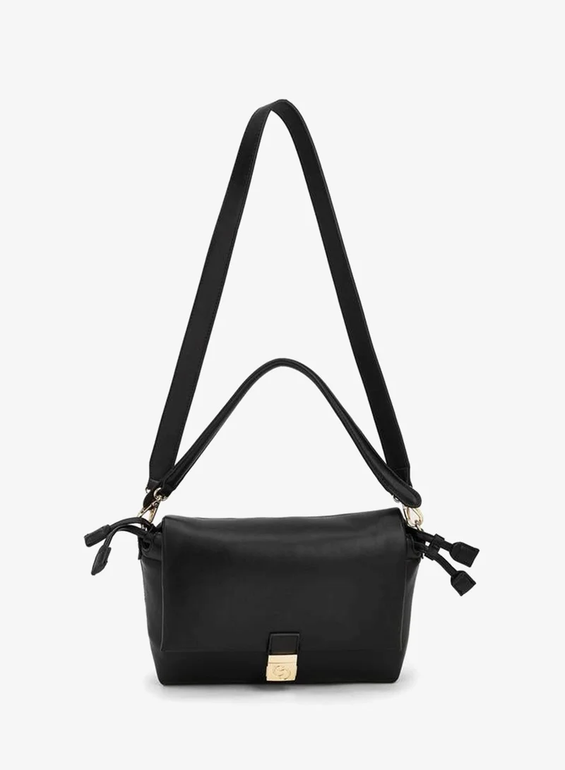 Celeste Solid Crossbody Bag with Detachable Strap
