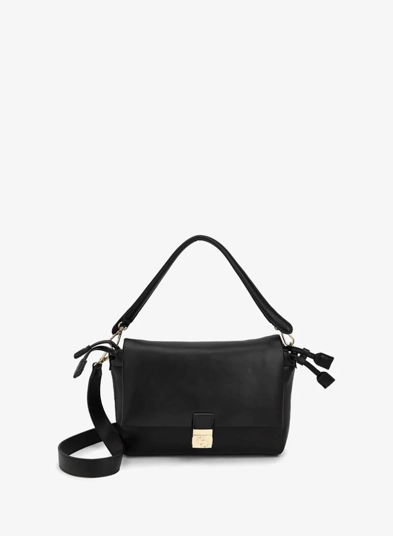 Celeste Solid Crossbody Bag with Detachable Strap