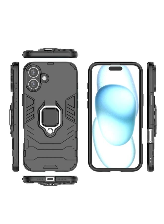 اس-توب جراب هاتف iPhone 16 Plus مقاوم للصدمات مصنوع من مادة البولي يوريثين الحراري + حامل من البولي يوريثين الحراري - Image 3