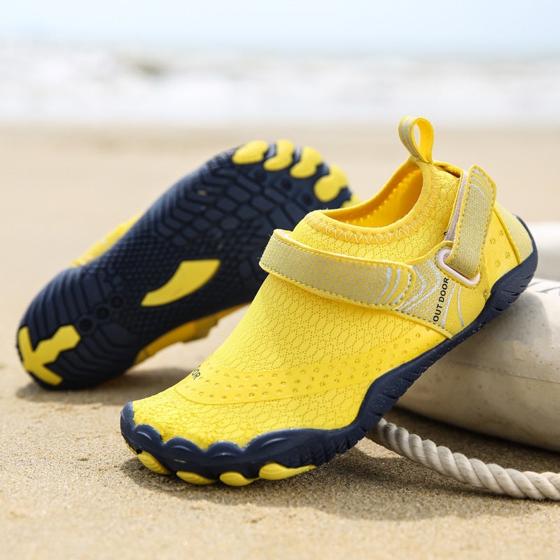Outdoor Sports And Leisure Men'S And Women'S Beach Swimming Shoes, Foot Protection, Shock-Absorbing Wading Shoes, Non-Slip, Breathable, Climbing Five-Finger River Tracing Shoes - Image 1