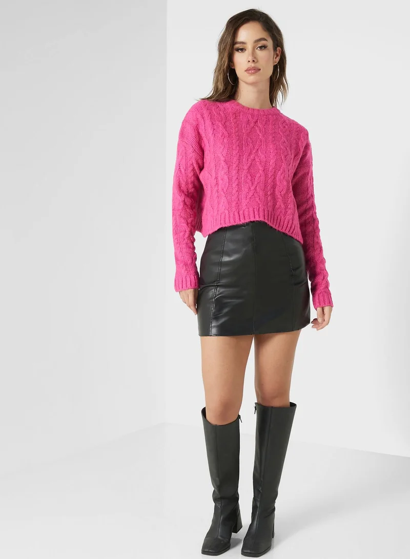 Ginger Cable Knit Sweater
