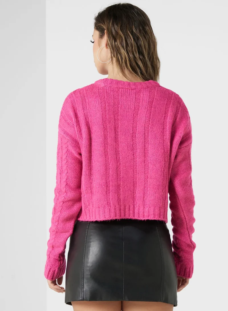 Ginger Cable Knit Sweater