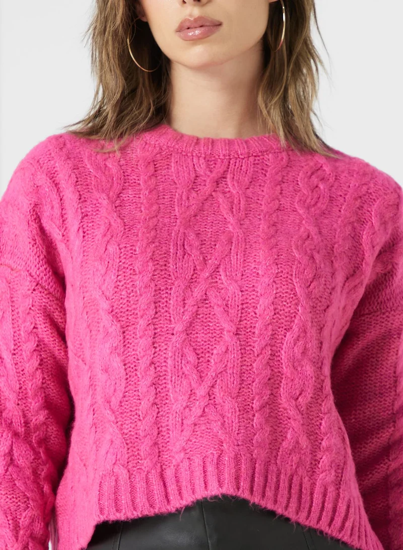 Ginger Cable Knit Sweater