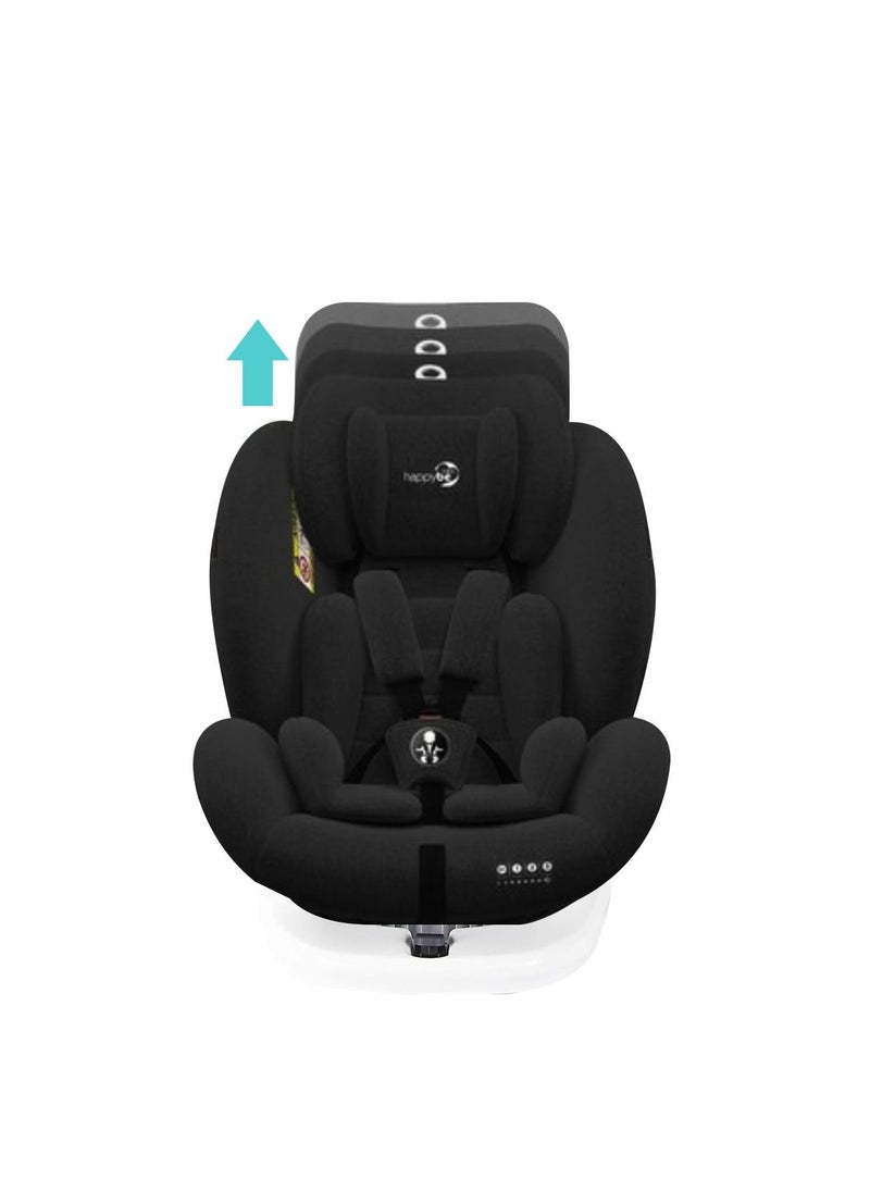 null - Happybe 360 Rotational and Convertible Car Seats with Isofix - Image 1