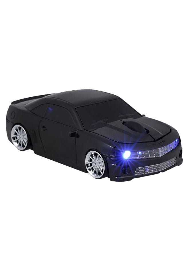 Loquat Car Shaped Wireless Optical Mouse Black - Image 1