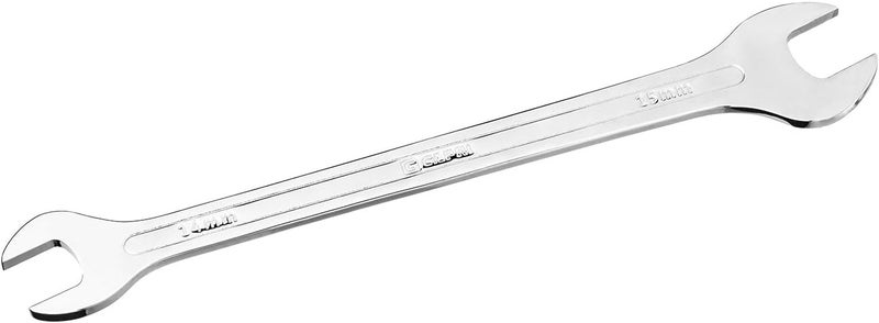 Capri Tools 14 mm x 15 mm Super-Thin Open End Wrench, Metric, 11850-1415 - Image 1