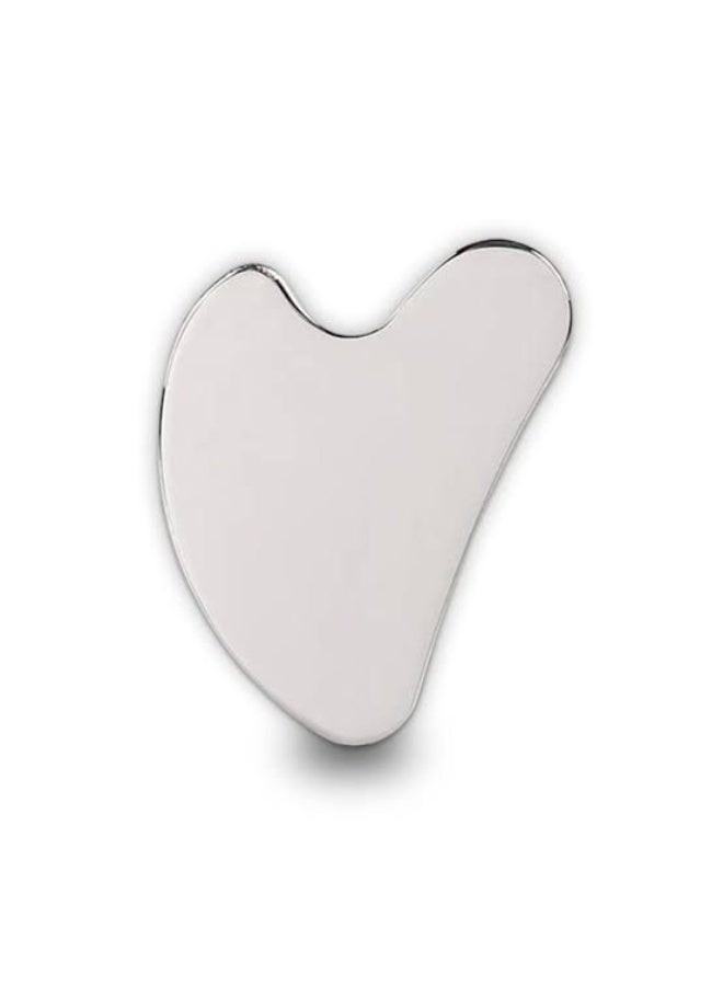 Gua Sha Massage Tool, Stainless Steel Gua Sha Tools, Gua Sha Facial Scraper, Gua Sha Facial Treatment with Heart Shape GSS10 - Image 1