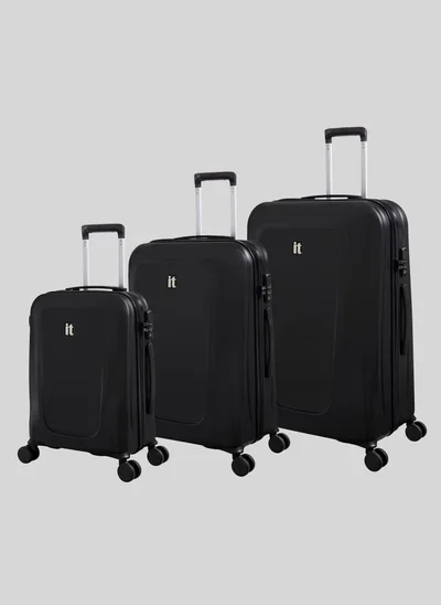 ماتلان IT Luggage Black Hard Suitcase