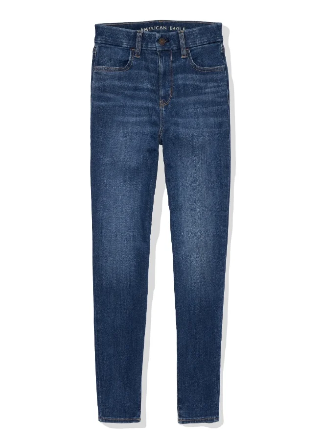 امريكان ايجل AE Ne(x)t Level Curvy High-Waisted Jegging