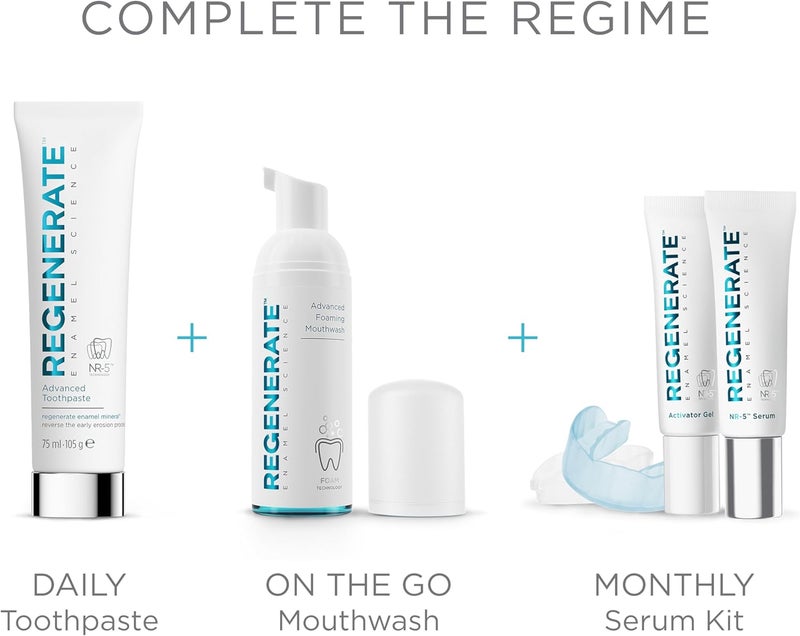 Regenerate Advanced Foaming Mouthwash Mouthwash restore tooth enamel for lasting freshness 50ml - Image 3