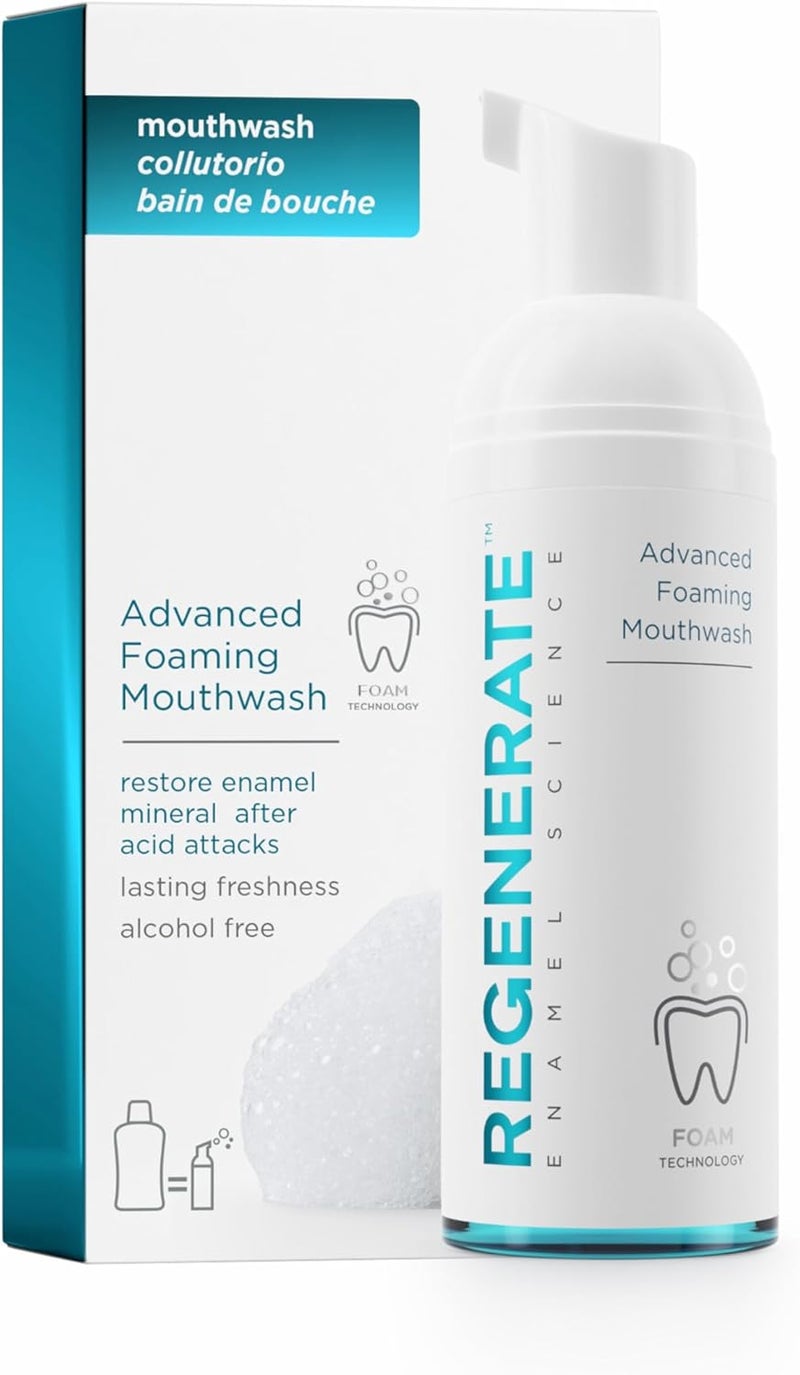 Regenerate Advanced Foaming Mouthwash Mouthwash restore tooth enamel for lasting freshness 50ml - Image 1