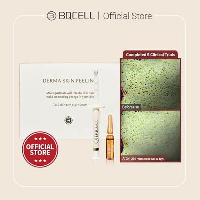 BQCELL [BQCELL] [Made In Korea] [DERMA SKIN PEELING 2g / Recell Cure Serum 2ml, Safety Cap 1ea, 3set], Acne Skin Available, Exfoliating, Facial Scrub, Korean Beauty, Blackhead Remover - Image 2