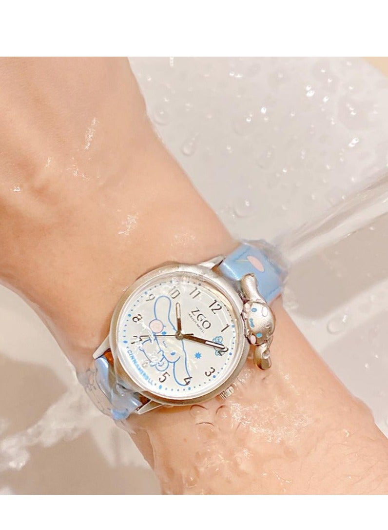 ZGO Girl's School Start Gift Cute Cartoon Watch Children's Waterproof Watch - Image 4