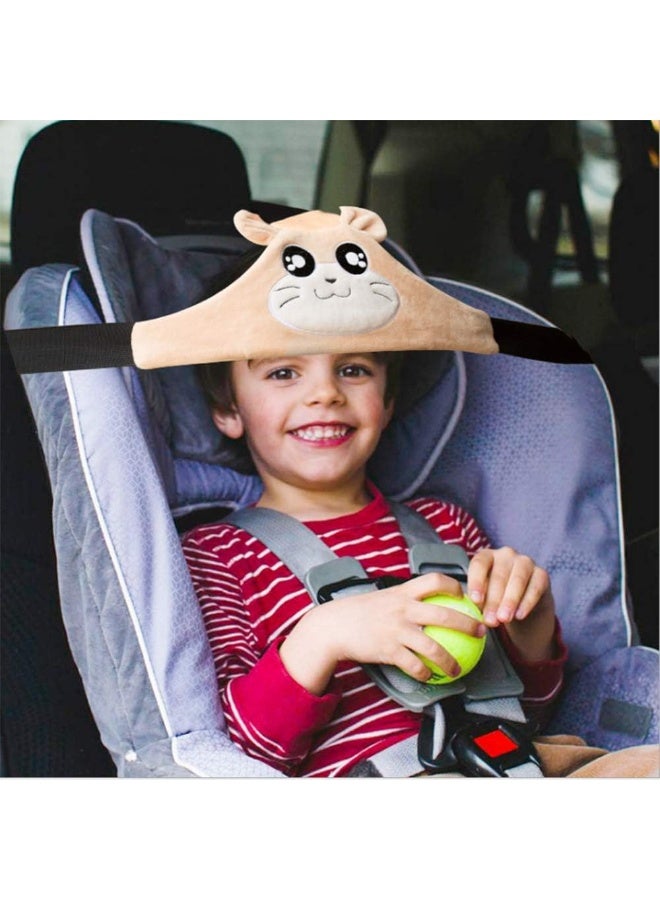 HJH Car Seat Head Support Toddler Head Strap for Car Seat Baby Head Protector Stroller Car Seat Sleeping Headrest for Toddler Child Children Kids Infant - Image 2
