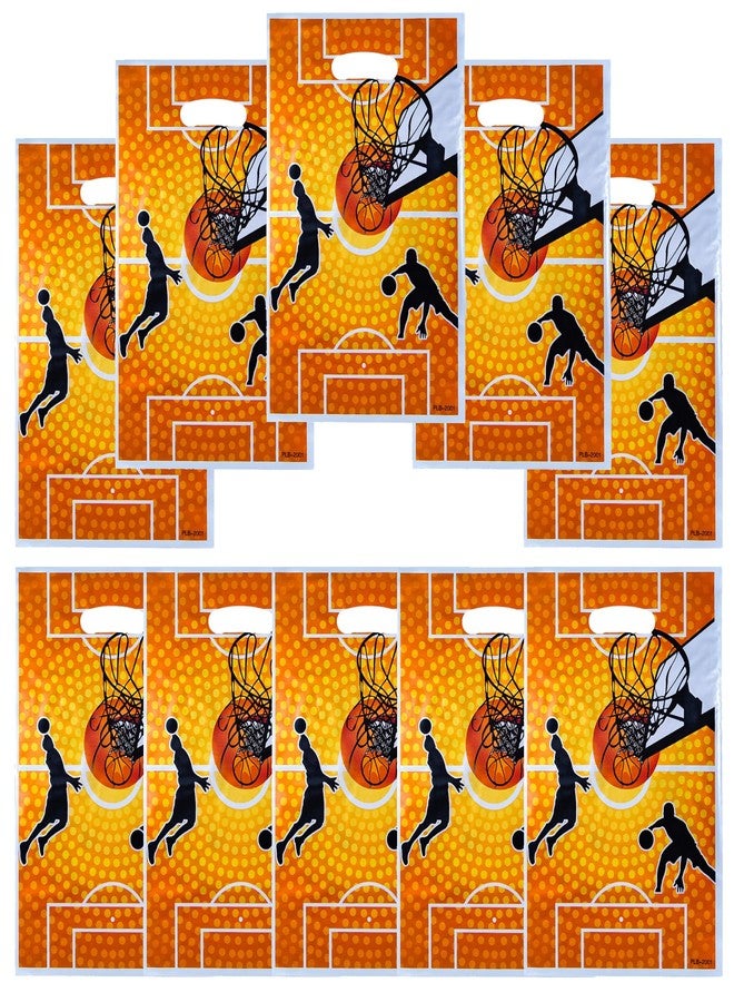 HEPAPATE 40Pcs Basketball Treat Candy Bags,Basketball Goodie Bags,Basketball Party Favors Bags Basketball Theme Gift Bags for Birthday Party Decorations, Basketball Themed Party Supplies - Image 1