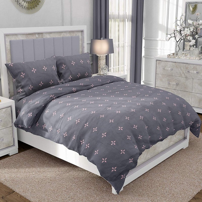 RRC Premium Gless Cotton 200TC Polycotton Quilt Cover (60" x 90" Inch, Cream) - Image 5