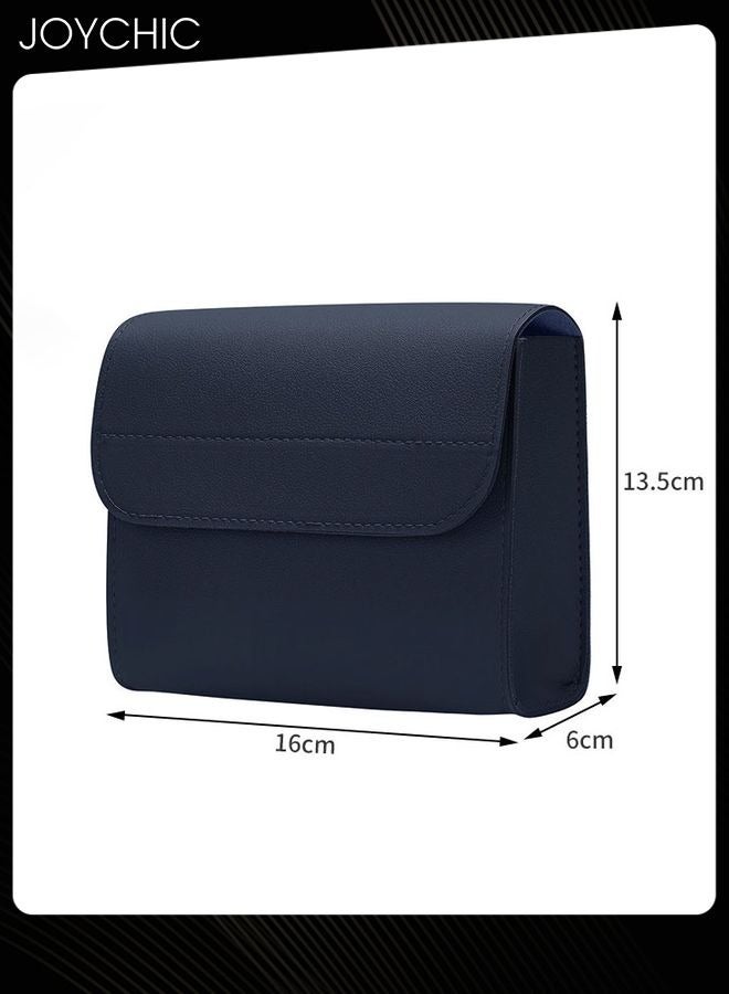 Joychic حقيبة تخزين آيباد جرابات تابلت متوافقة مع لابتوب 13 بوصة حقيبة لابتوب PU مقاومة للماء مع حقيبة ملحقات باللون الأزرق - Image 2
