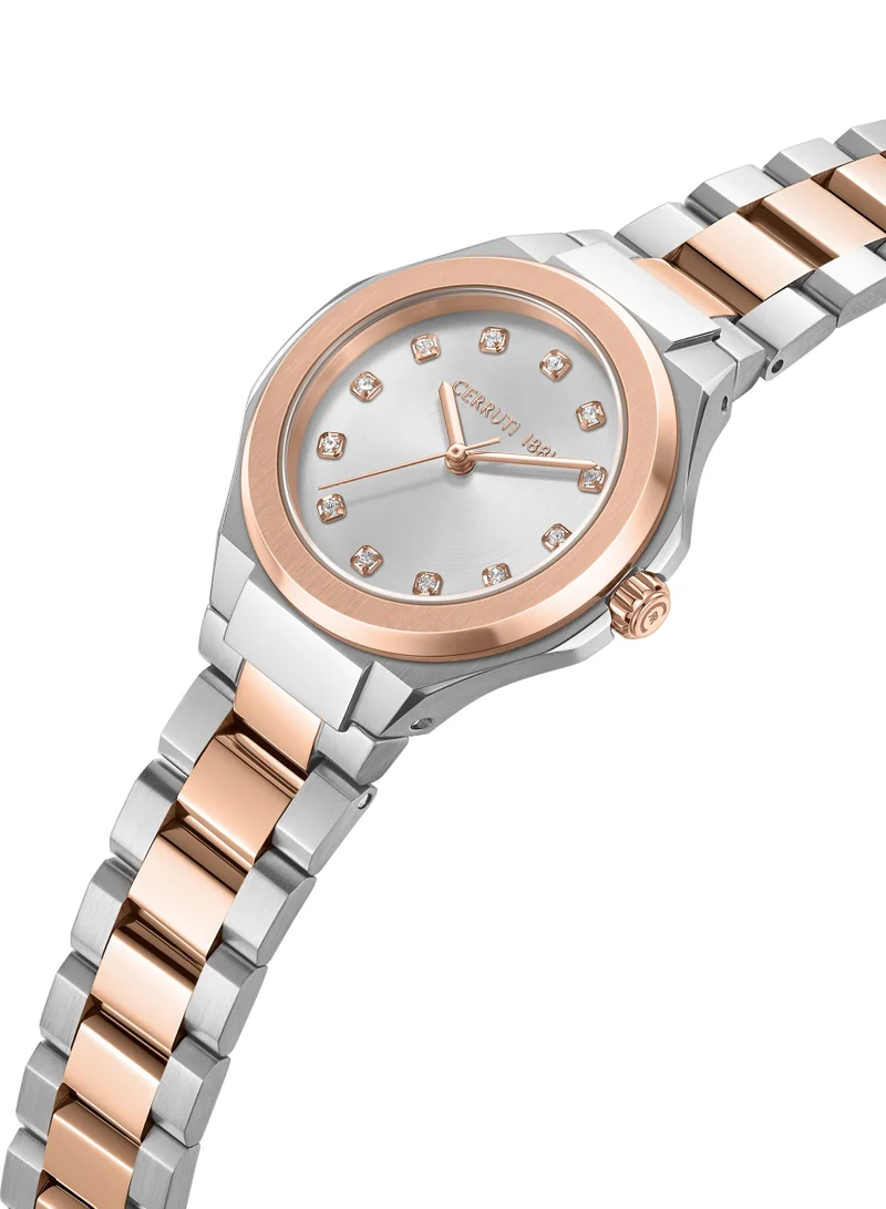 CERRUTI 1881 Lucardo Stainless Steel Bracelet Analog Watch For Women, 32.5mm