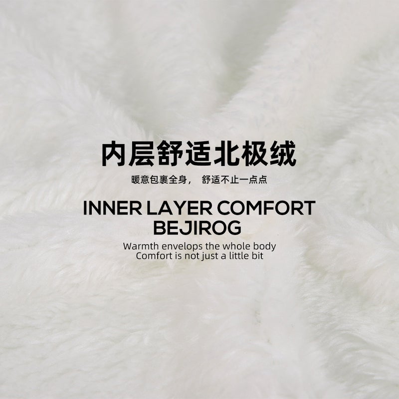 ملابس القطط الشتوية عبر الحدود معطف دافئ مبطن بالفليس للكلاب والقطط موضة قطن ميموري مزيف بالجملة - Image 4