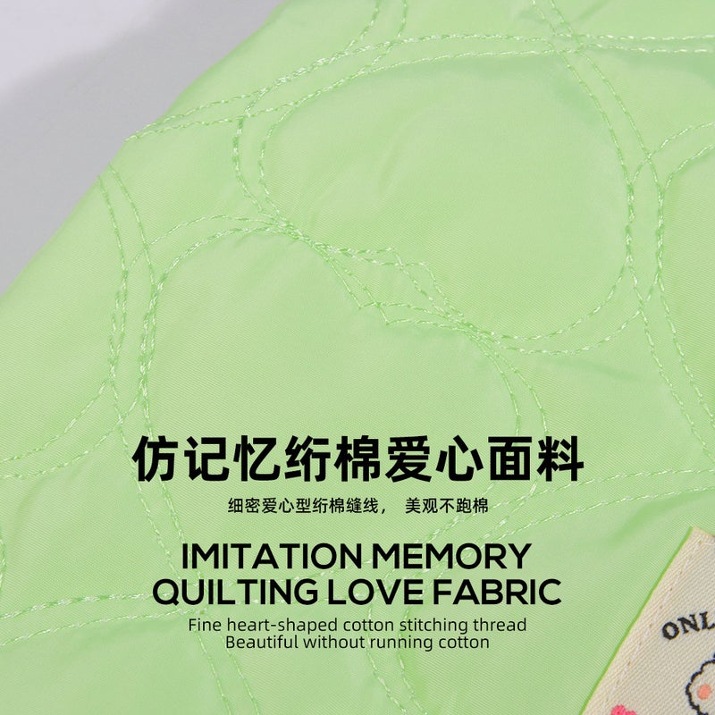 ملابس القطط الشتوية عبر الحدود معطف دافئ مبطن بالفليس للكلاب والقطط موضة قطن ميموري مزيف بالجملة - Image 3