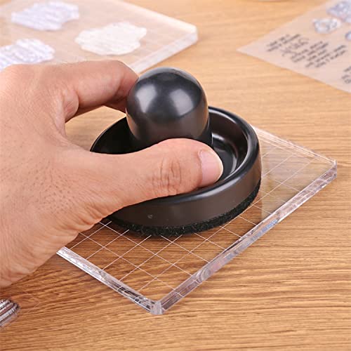 CYFUN DESIGN 2PCS Stamping ToolRubber Stamp Pressure ToolStamping Pressure Tool, Stamping Blocks Press Tools for Card Making DIY Scrapbooking Craft, Arts Supplies - Image 5