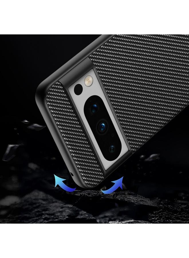 S-TOP Case For Google Pixel 9 / 9 Pro Ultra-thin Carbon Fiber Texture Printing Phone Case - Image 5