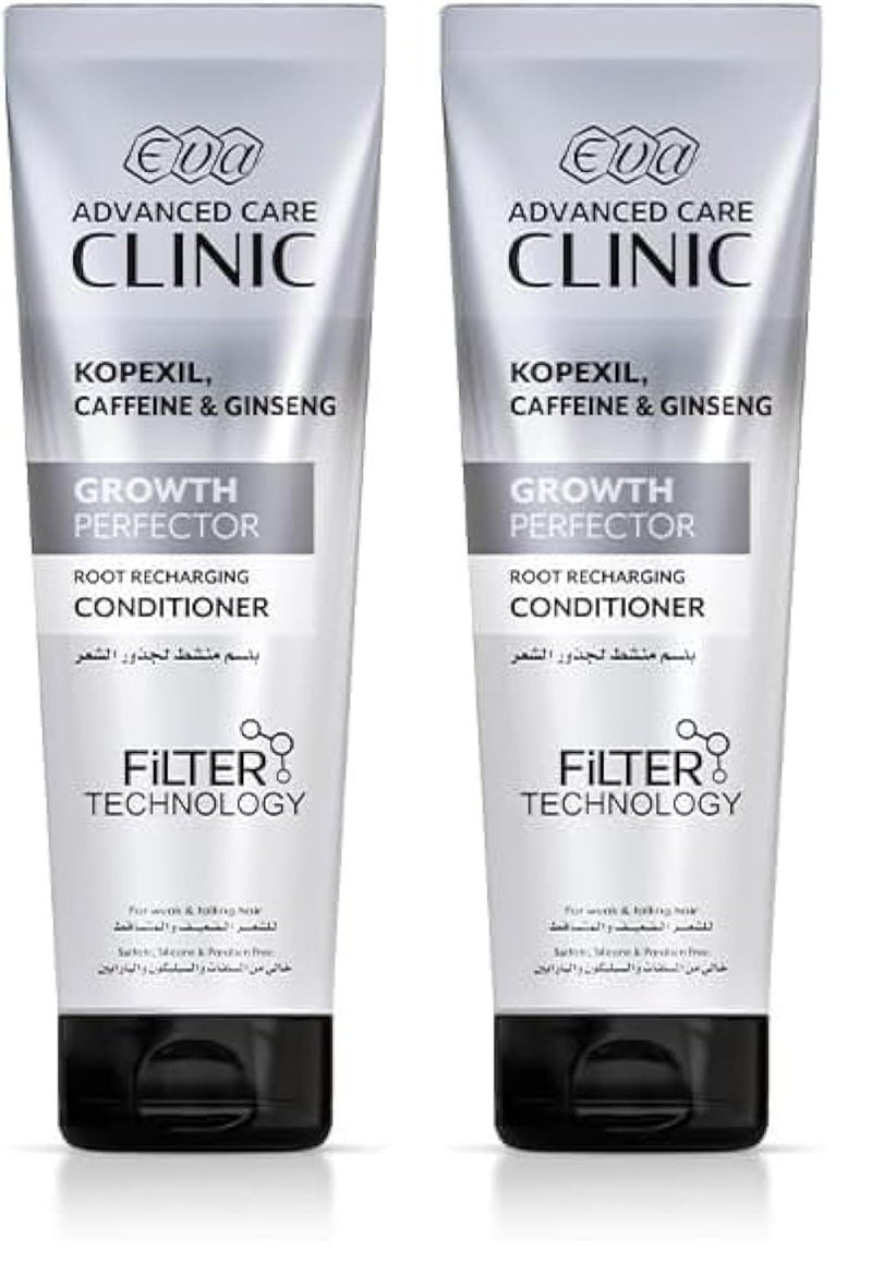 Eva Advanced Care Clinic Growth Perfector Root Recharging Conditioner For Weak & Falling Hair 230 Ml (Pack of 2)