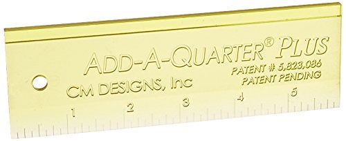 CM Designs Ruler 6" Add-A-Quarter Plus, 6" - Image 1
